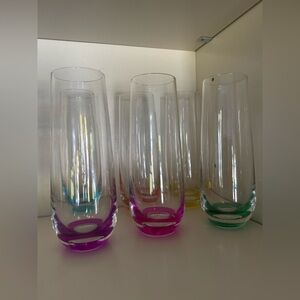 champagne Glass Set / glasses / drinking glasses / champagne glasses / joy jolt